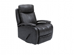 (image for) Barcalounger - Swivel Glider Recliner Duffy - Ryegate Gray